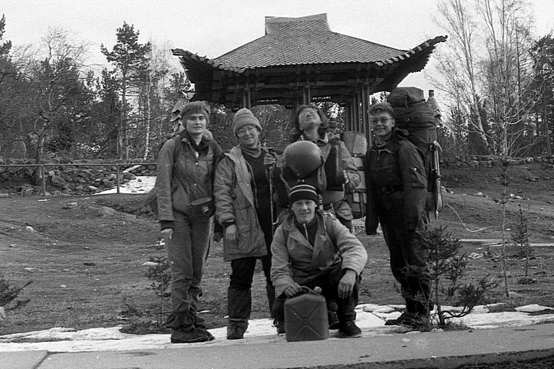 1994г. Аршан. Ледовые соревнования