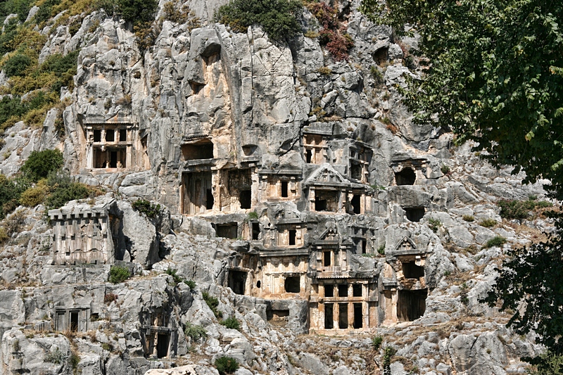Ликийские скальные гробницы