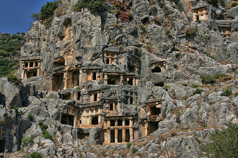 Ликийские скальные гробницы