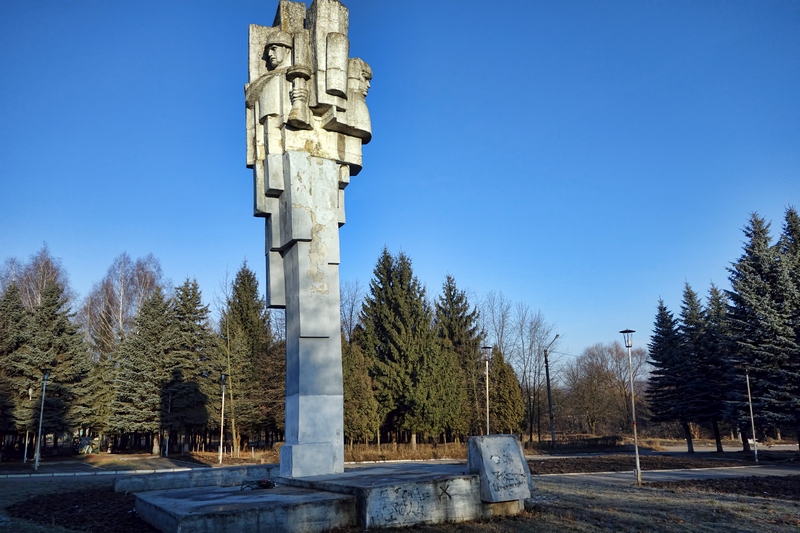 Памятник советским воинам ВОВ